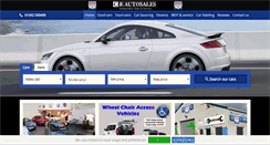 Desktop Screenshot of cbautosales.co.uk